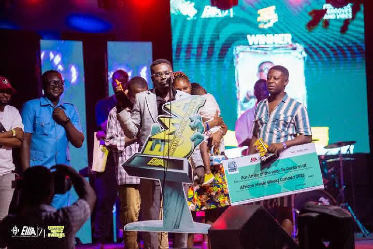 2024 Eastern Music Awards: Yaco International artiste Daasebreba Kwame crowned Artiste of the Year