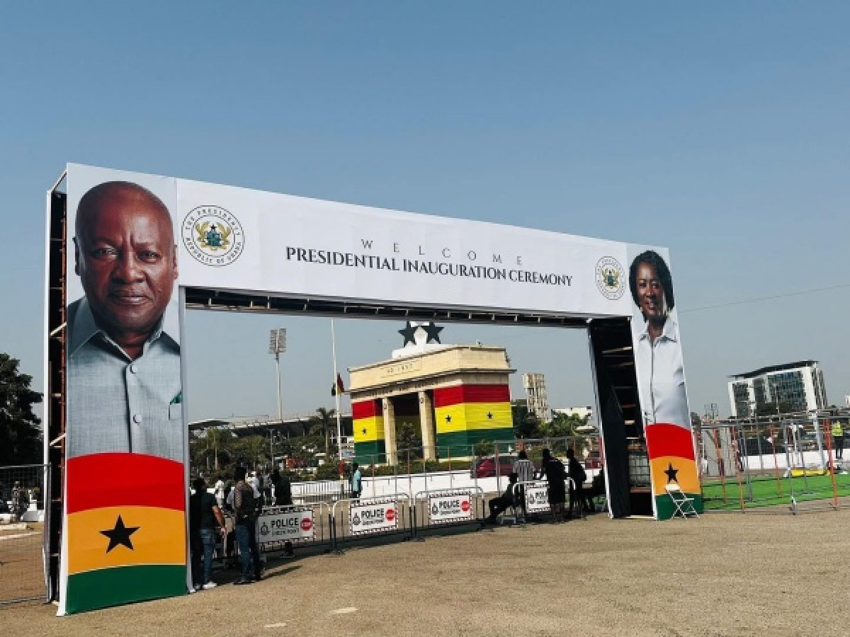 IVE: Watch John Dramani Mahama’s Inauguration As Ghana’s President