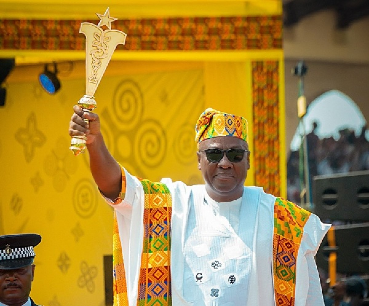 John Dramani Mahama Sworn In As President Of Ghana, Vows To Reset The Nation